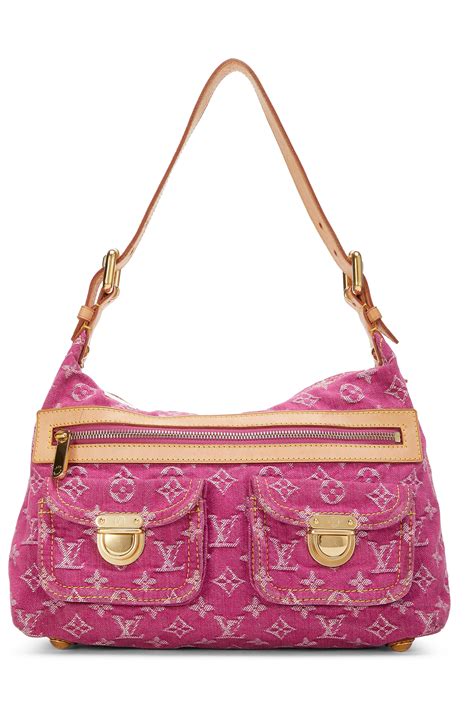 louis vuitton purse black and pink|louis vuitton hot pink.